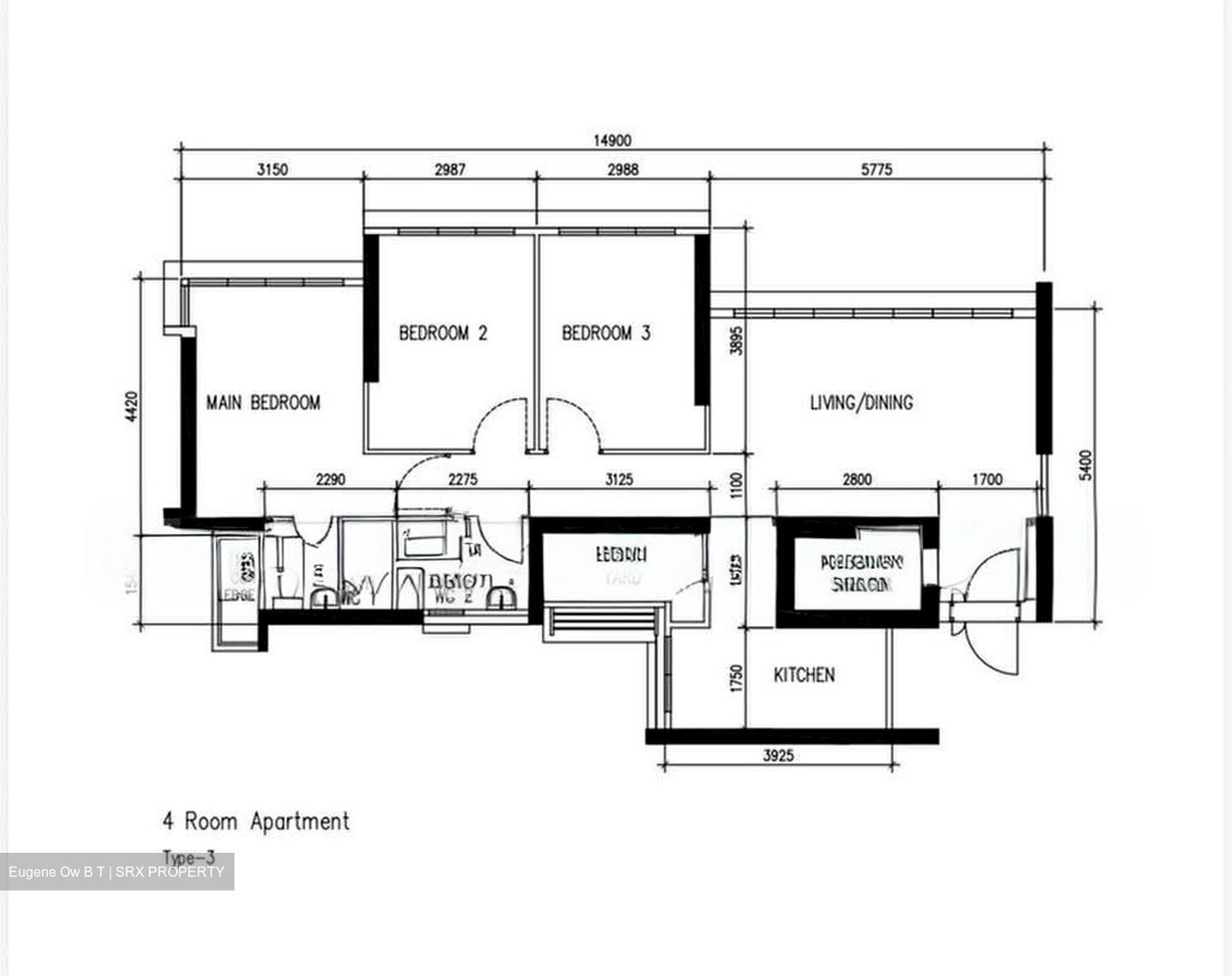 Blk 440B Clementi Cascadia (Clementi), HDB 4 Rooms #619374571